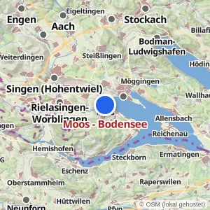 Kartenvorschau Moos - Bodensee