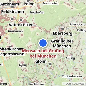 Kartenvorschau Moosach bei Grafing bei München