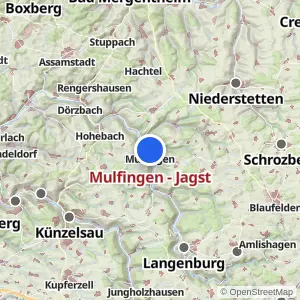 Kartenvorschau Mulfingen - Jagst