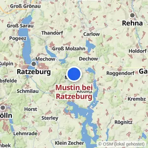 Kartenvorschau Mustin bei Ratzeburg