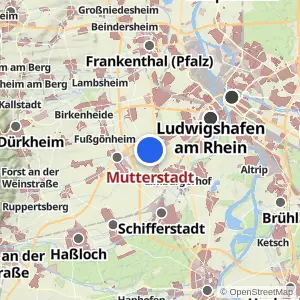 Kartenvorschau Mutterstadt