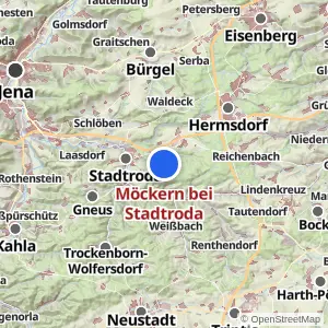 Kartenvorschau Möckern bei Stadtroda