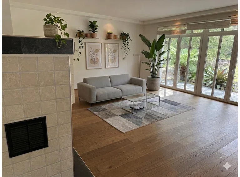 Wohnzimmer Einrichtung KI