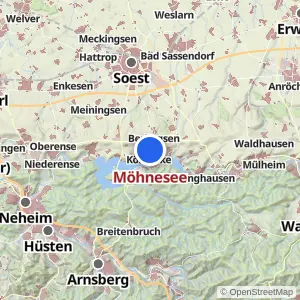 Kartenvorschau Möhnesee