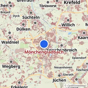 Kartenvorschau Mönchengladbach
