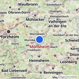 Kartenvorschau Mönsheim