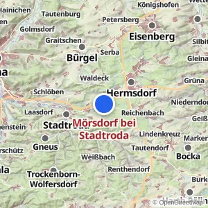 Kartenvorschau Mörsdorf bei Stadtroda
