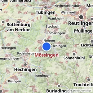 Kartenvorschau Mössingen