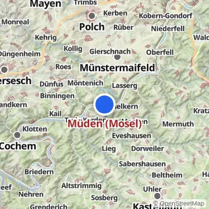 Kartenvorschau Müden (Mosel)