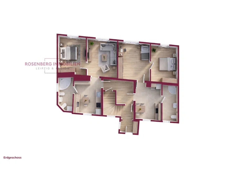Grundriss EG Haupthaus