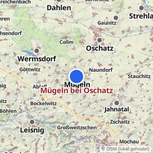 Kartenvorschau Mügeln bei Oschatz