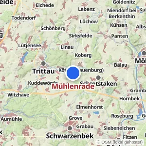 Kartenvorschau Mühlenrade