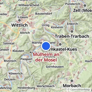 Kartenvorschau Mülheim an der Mosel