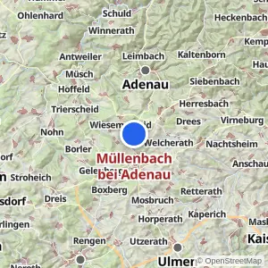 Kartenvorschau Müllenbach bei Adenau