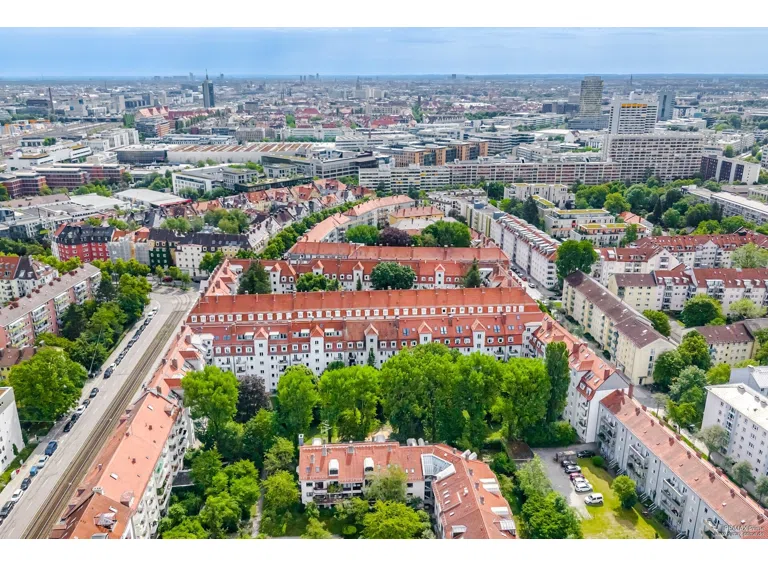 Drohnenaufnahme Umgebung