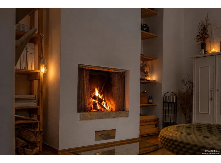 Winter vorm Kamin