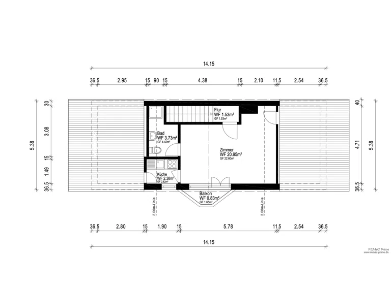 Grundriss DG