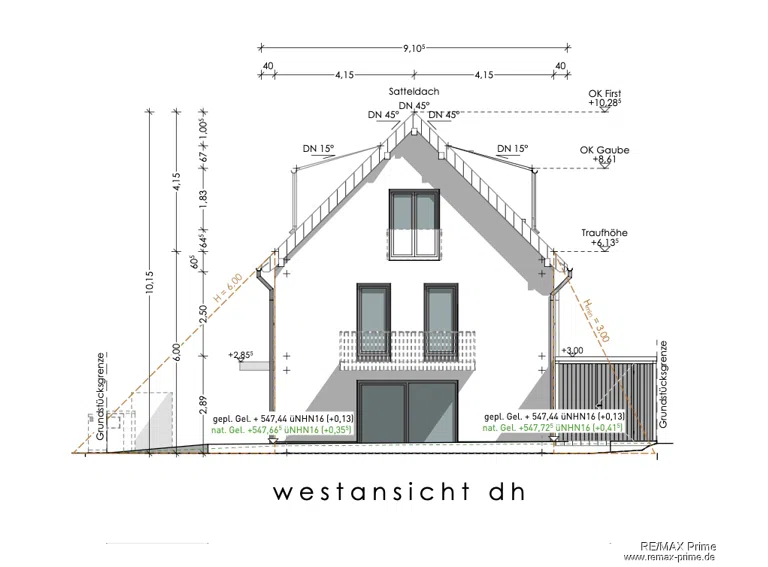 Westansicht