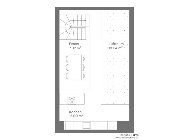 Grundriss Zwischgeschoss