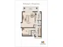 Grundriss Wohnung 2 OG