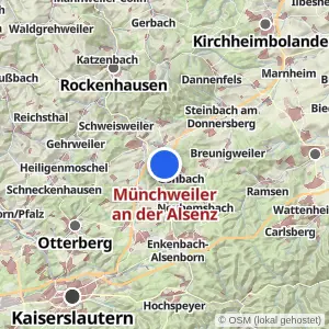 Kartenvorschau Münchweiler an der Alsenz