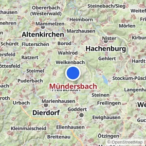 Kartenvorschau Mündersbach
