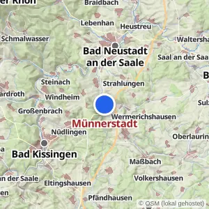 Kartenvorschau Münnerstadt
