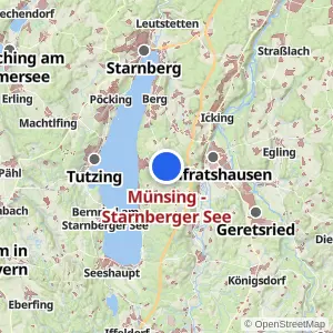 Kartenvorschau Münsing - Starnberger See