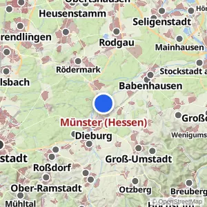 Kartenvorschau Münster (Hessen)