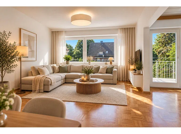Wohnzimmer 1.OG Visualisierung