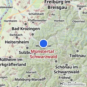 Kartenvorschau Münstertal - Schwarzwald