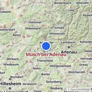 Kartenvorschau Müsch bei Adenau