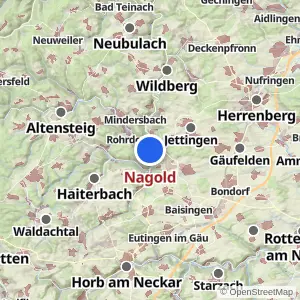 Kartenvorschau Nagold