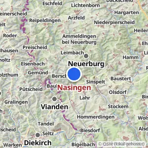 Kartenvorschau Nasingen