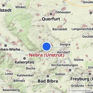 Kartenvorschau Nebra (Unstrut)