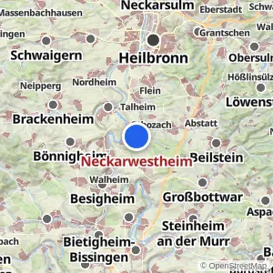 Kartenvorschau Neckarwestheim
