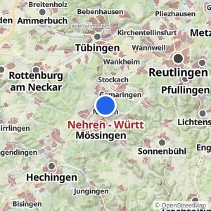 Kartenvorschau Nehren - Württ