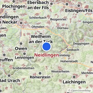 Kartenvorschau Neidlingen