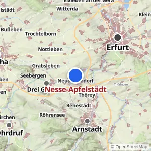 Kartenvorschau Nesse-Apfelstädt