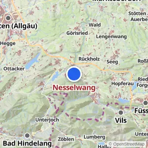 Kartenvorschau Nesselwang