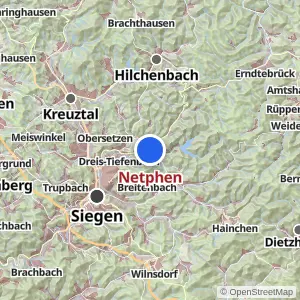 Kartenvorschau Netphen