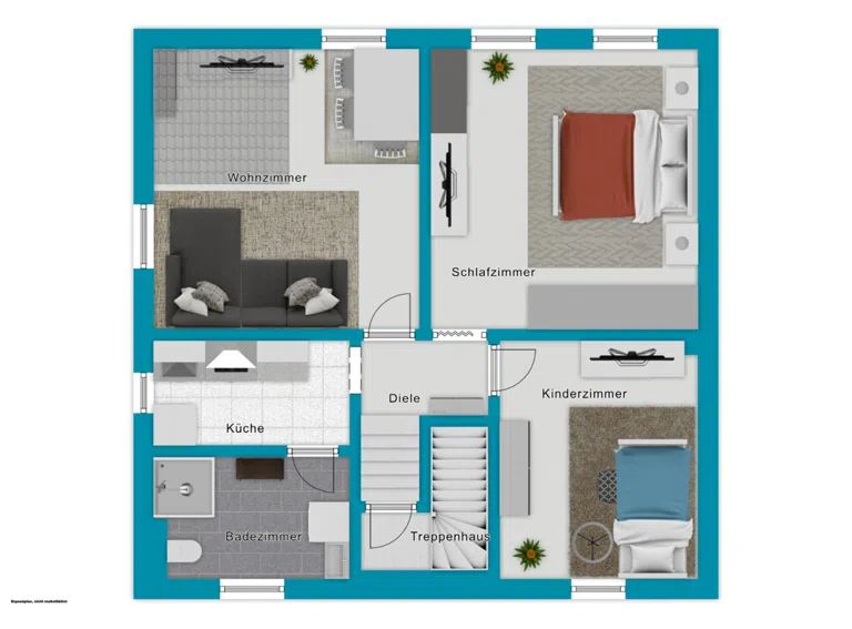 Grundriss Wohnung