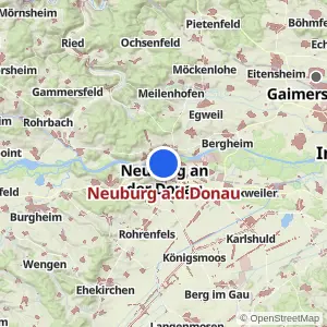 Kartenvorschau Neuburg a.d.Donau