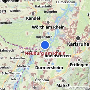 Kartenvorschau Neuburg am Rhein
