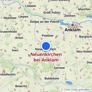 Kartenvorschau Neuenkirchen bei Anklam