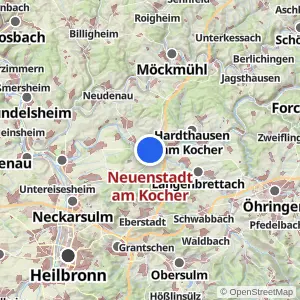 Kartenvorschau Neuenstadt am Kocher