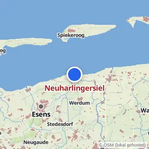 Kartenvorschau Neuharlingersiel