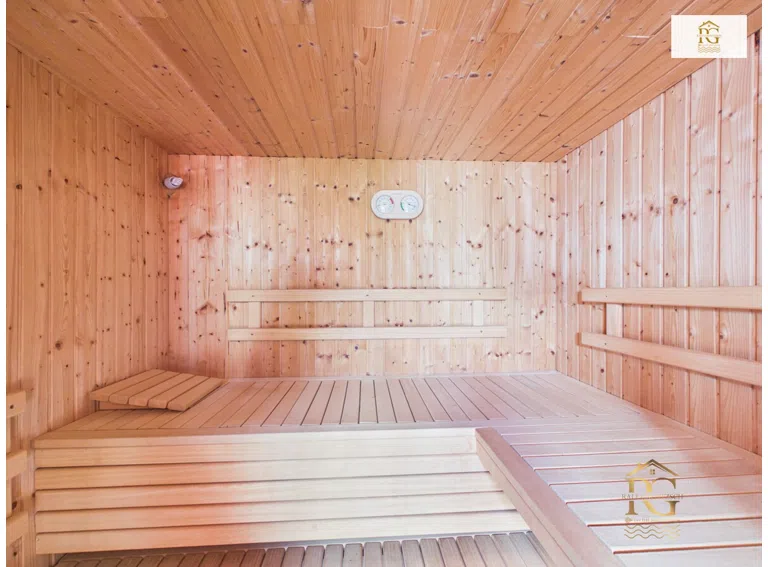 Sauna im Nebengebäude