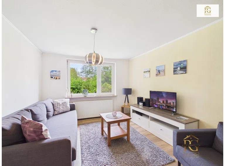 Wohnzimmer / Schlafzimmer Ferienwohnung