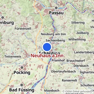 Kartenvorschau Neuhaus a.Inn